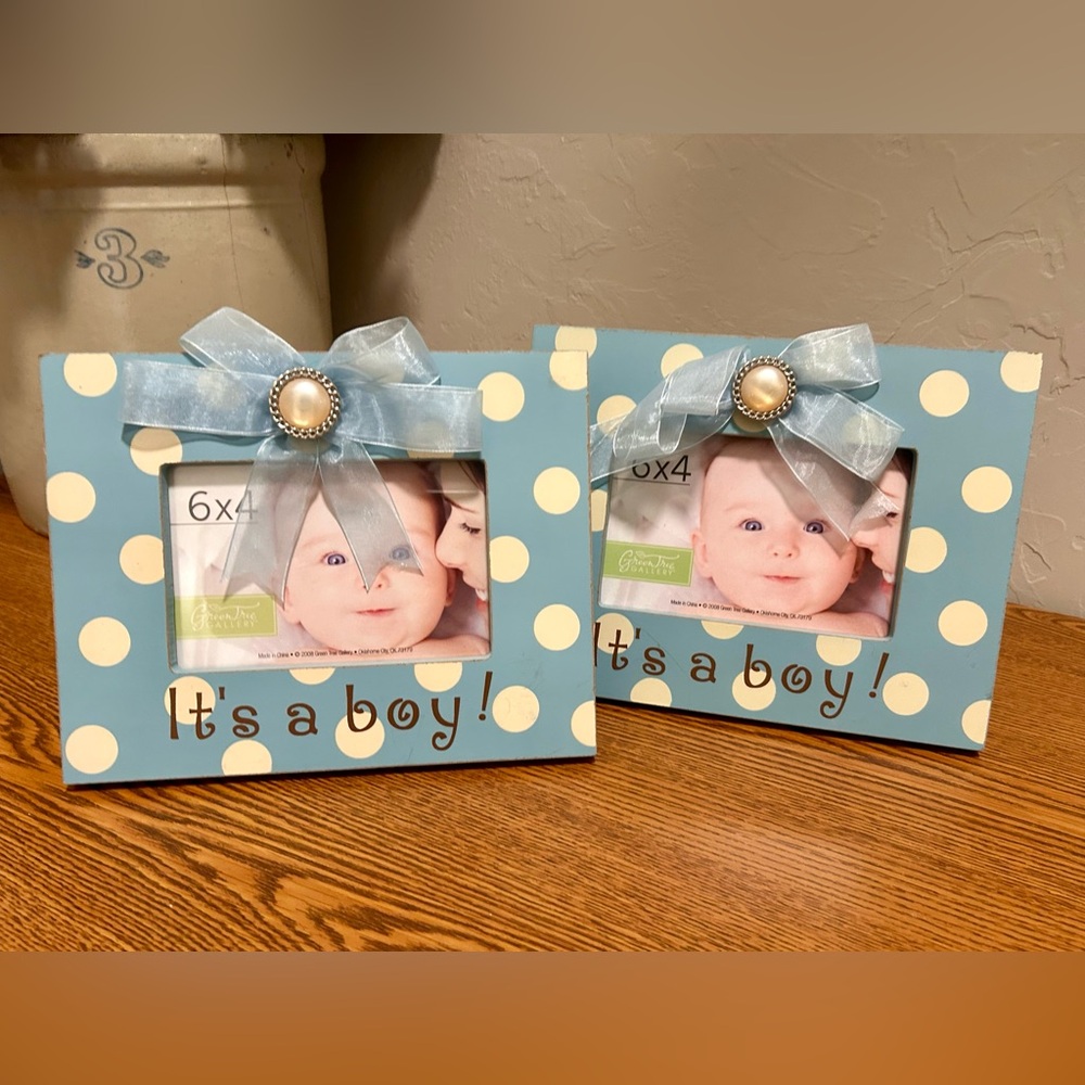 Set of 2 “It’s a boy!” photo frames